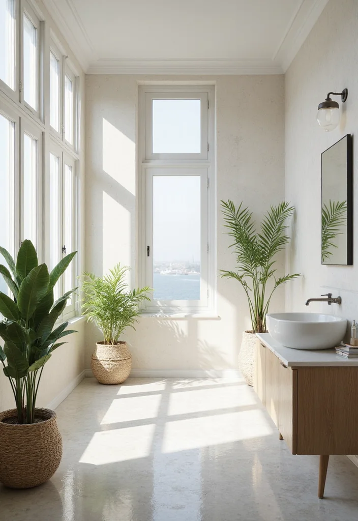 12 Warm Bathroom Ideas for Cozy Inviting Spaces - 3. Natural Lighting