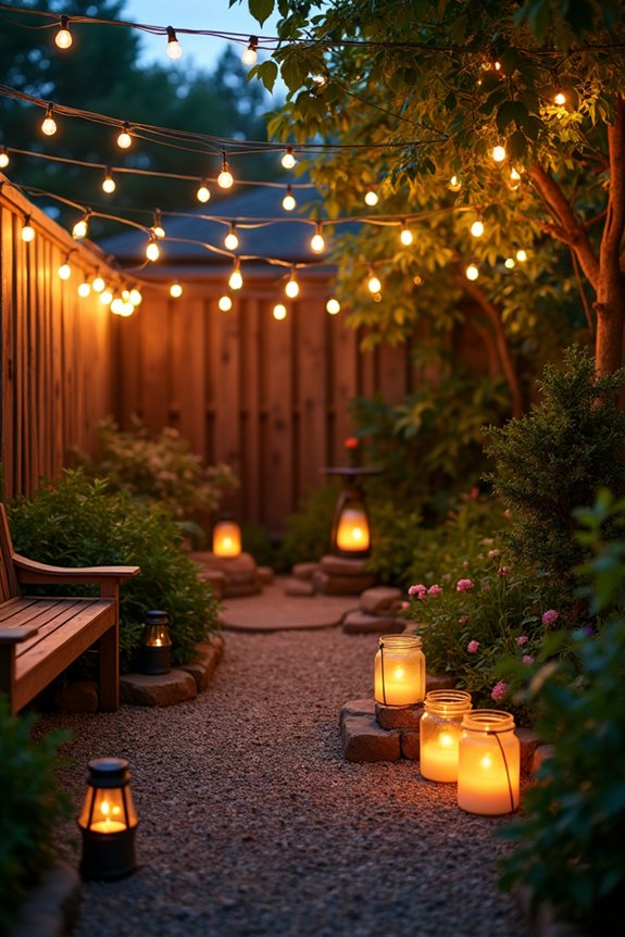 7 Ways to Decorate Your Backyard on Any Budget 5 affordable outdoor string lighting ideas