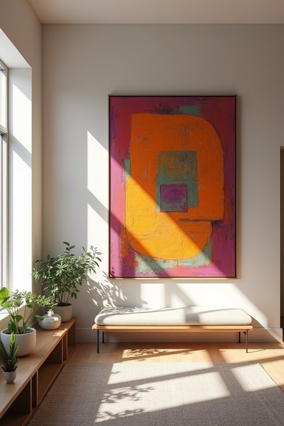 10 Ways to Decorate a Large Living Room Wall 2 bold statement cohesive atmospheric