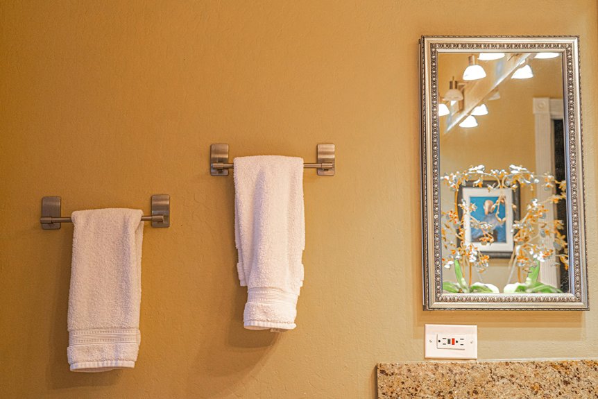 decorate bathroom towels easily