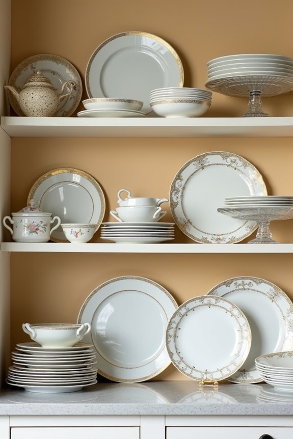 10 Ways to Decorate the Space Above Your Kitchen Cabinets 4 display plate collections elevate kitchens