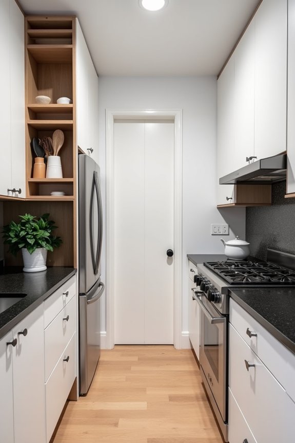Which of the 7 Most Efficient Kitchen Designs Ranks Best by Functionality 4 galley kitchen maximizes efficiency