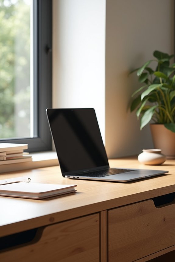 Kitchen Desks Aren't Going Anywhere in 2026: 10 Reasons Why They're Not Outdated 5 hidden storage keeps clutter concealed