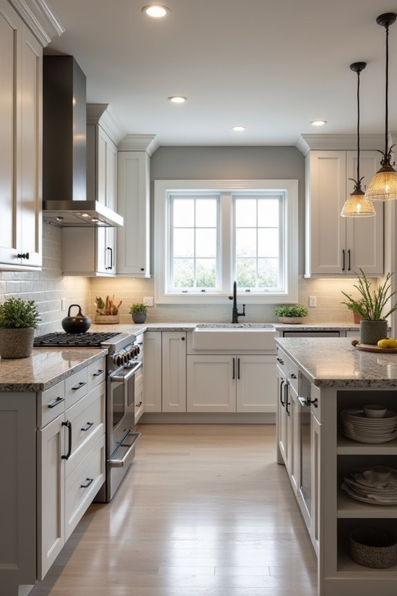 Which of the 7 Most Efficient Kitchen Designs Ranks Best by Functionality 3 l shaped kitchens flexible efficient workflow