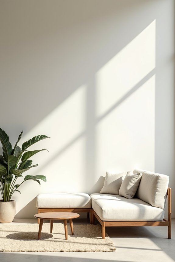 minimalism intentional calming uncluttered living
