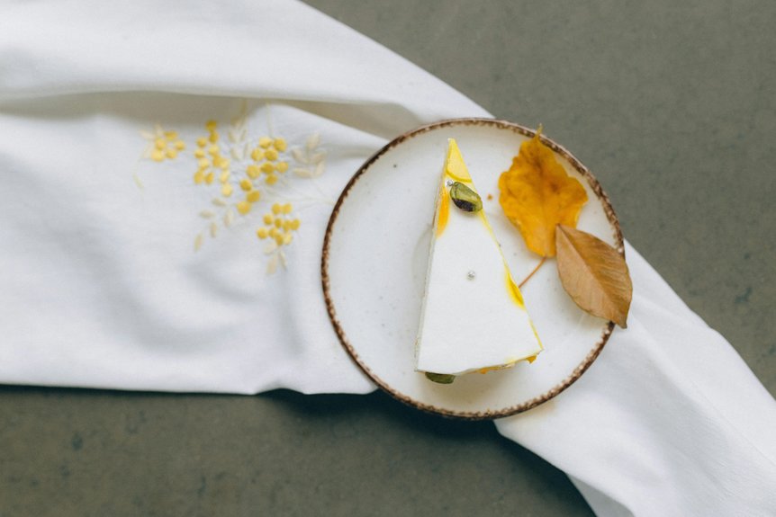 minimalist cake decorating elegance