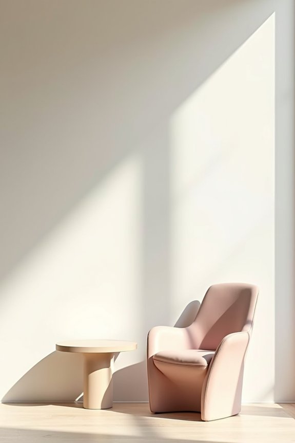 minimalist spaces calm neutral functional
