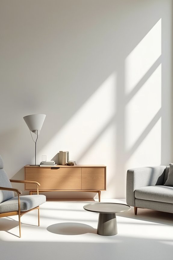 modern minimalism with personality