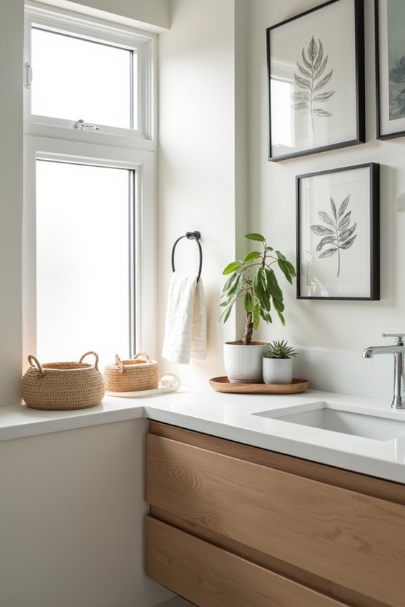 10 Ways to Decorate My Bathroom on Any Budget 6 moisture resistant art budget updates