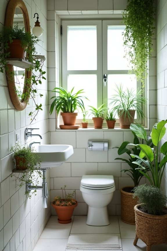10 Ways to Decorate My Bathroom on Any Budget 9 moisture tolerant plants brighten bathrooms