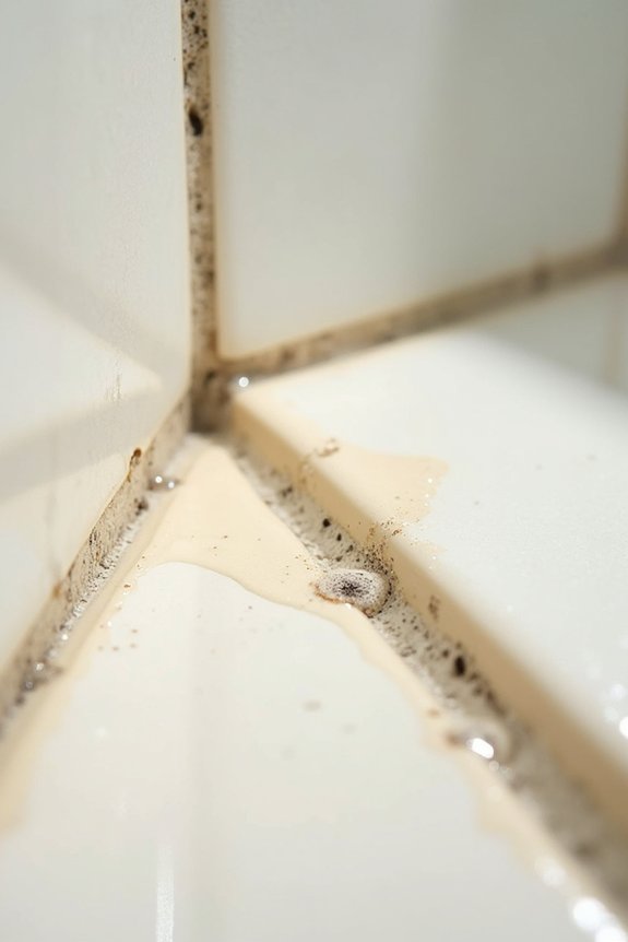 mold moisture caulk failure consequences