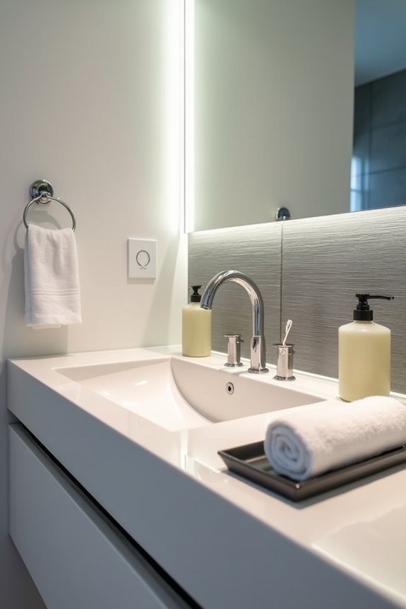 How Should Bathroom Accessories Be Placed for Optimal Use 10 proportional spacing balanced fixtures