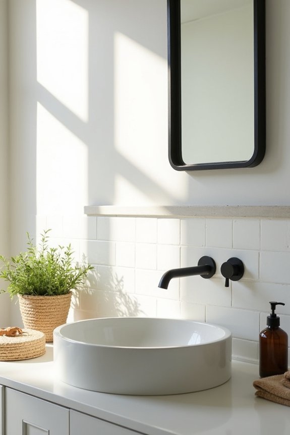 10 Ways to Decorate My Bathroom on Any Budget 10 refresh towels towels and rugs every 1 2 years