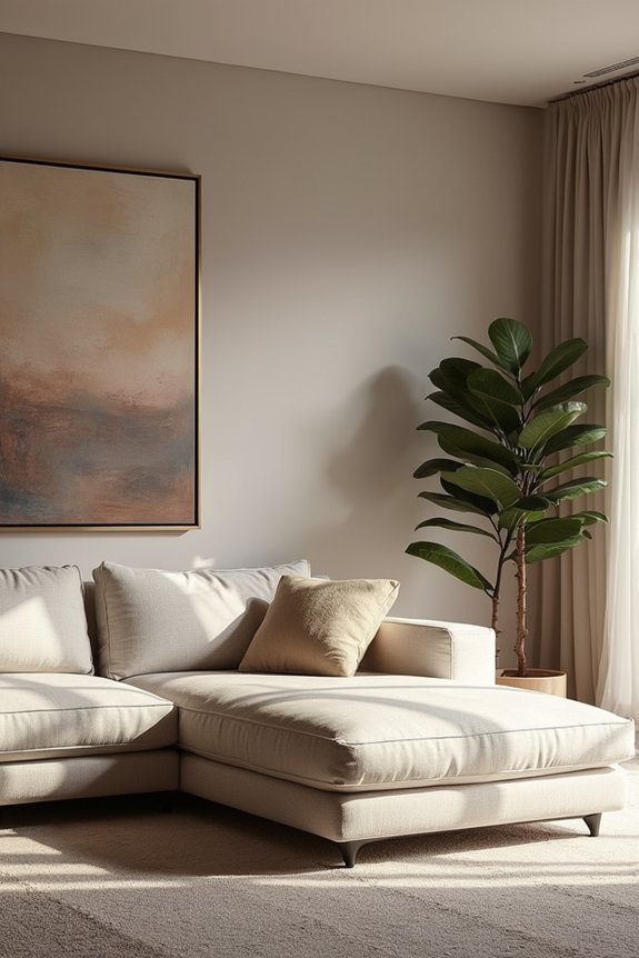 10 Ways to Decorate a Large Living Room Wall 1 single focal point or full wall treatment